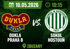 Preview: Hostouň čeká důležitý souboj ve Zbuzanech. V neděli zabojuje o body proti Dukle